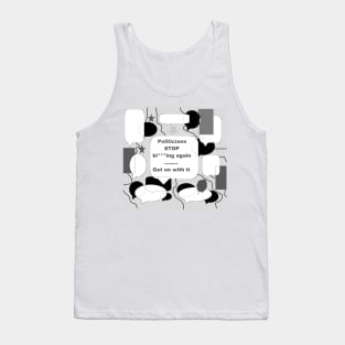 Get on with it     Tabloid Tank Top